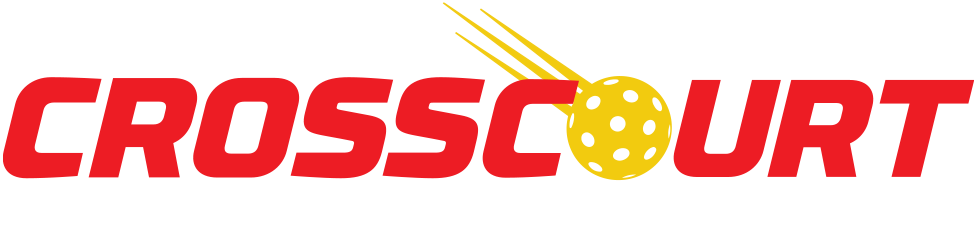 Cross Court Pickleball Logo
